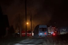 выкса.рф, В Досчатом сгорела хозяйственная постройка